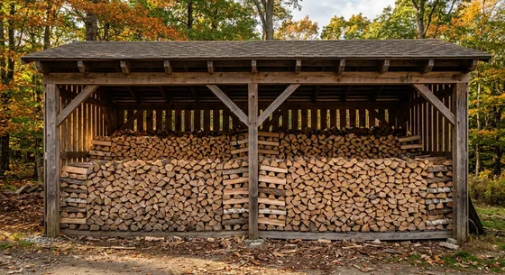 Укладка дров в Истре, улица Зелёная, 32